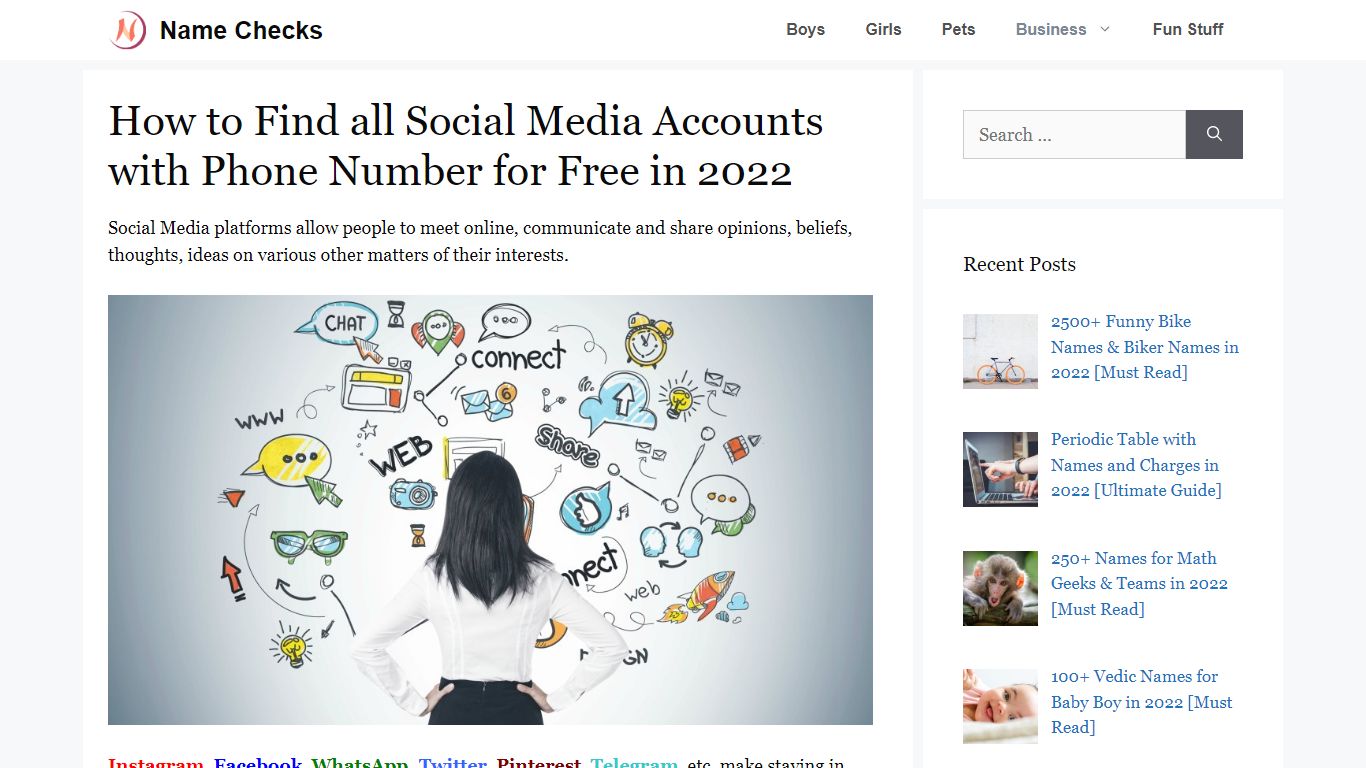 How to Find all Social Media Accounts with Phone Number for Free in ...